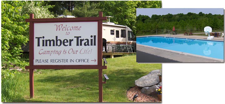 Timber Trails Campground : Wisconsin Tent and Trailer Camping